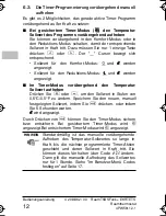 Предварительный просмотр 14 страницы Hoval Raumstation RS-R Operation Manua