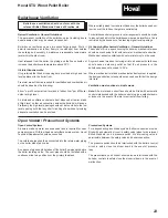 Предварительный просмотр 23 страницы Hoval STU Series Installation, Operation And Maintenance Instructions