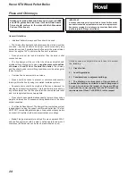 Предварительный просмотр 24 страницы Hoval STU Series Installation, Operation And Maintenance Instructions