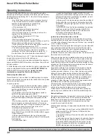 Предварительный просмотр 34 страницы Hoval STU Series Installation, Operation And Maintenance Instructions