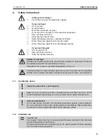 Preview for 5 page of Hoval TopGas comfort 10 Operating Instructions Manual