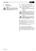 Preview for 21 page of Hoval UltraGas 1550 Technical Information Installation Instructions