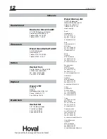 Preview for 12 page of Hoval UltraGas AM condens (50-350) Operating Instructions Manual