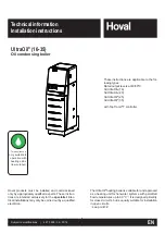 Preview for 1 page of Hoval UltraOil 16 Technical Information Installation Instructions