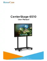 Preview for 1 page of HoverCam CenterStage 6510 User Manual