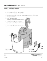 Preview for 26 page of Hovertech hovermatt User Manual