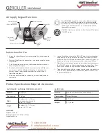 Preview for 2 page of Hovertech Q2Roller HTR-200 User Manual