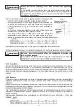 Предварительный просмотр 34 страницы HOWA MACHINERY H3KB Instruction Manual