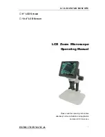 Howard Electronic Instruments 10.4" Operating Manual preview