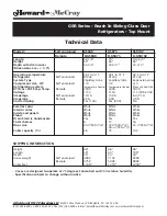 Предварительный просмотр 15 страницы Howard McCray GR102 Specifications