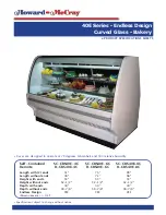 Preview for 1 page of Howard McCray R-CBS40E-4C Specifications