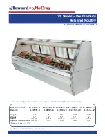 Howard McCray R-CFS35-10 Specifications preview