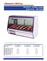 Preview for 1 page of Howard McCray R-CMS32E-4 Specifications