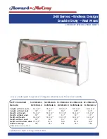 Preview for 1 page of Howard McCray R-CMS34E-10 Specifications