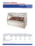 Preview for 1 page of Howard McCray R-CMS35-10 Specifications