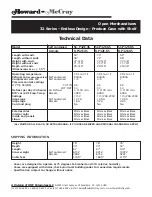 Preview for 6 page of Howard McCray R-P32E-4 Specifications