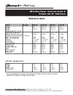 Предварительный просмотр 12 страницы Howard McCray RIN2-24 Specifications