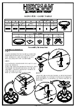 Preview for 1 page of Howard Miller HEKMAN 8-1250 Quick Start Manual