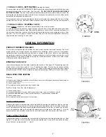 Предварительный просмотр 2 страницы Howard Miller WALL AND MANTEL CLOCK Instruction Manual