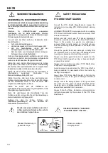 Предварительный просмотр 10 страницы Howard HK 25 Operating Instructions & Parts List Manual