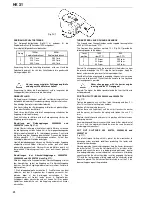 Preview for 24 page of Howard HK31 Operating Instructions & Parts List Manual