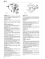 Preview for 28 page of Howard HK31 Operating Instructions & Parts List Manual