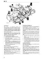 Preview for 30 page of Howard HK31 Operating Instructions & Parts List Manual