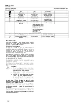 Preview for 43 page of Howard HK32 HY Operating Instructions & Parts List Manual