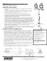 Предварительный просмотр 2 страницы Howard LWL-TP-44-120 Installation Instructions Manual