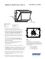 Предварительный просмотр 2 страницы Howard MWP2 Installation Manual