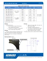 Howard XALE-C300-HV Series Installation Instructions Manual preview