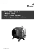 Howden Roots RAS Whispair Installation, Operation & Maintenance Manual preview