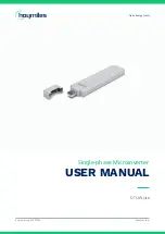 Hoymiles DTU-WLite User Manual предпросмотр