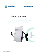 Hoymiles HM-500T User Manual предпросмотр