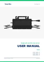 Предварительный просмотр 1 страницы Hoymiles HMS-1600C-4T User Manual