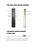 Preview for 6 page of HOYOTOP wireless mini projector User Manual