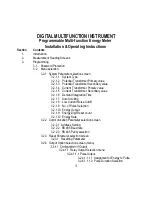 Preview for 3 page of Hoyt Electrical Instrument Works, Inc. Alpha 40A Plus Operating Manual