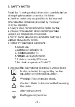 Предварительный просмотр 3 страницы Hoyt 2660CL Instruction Manual