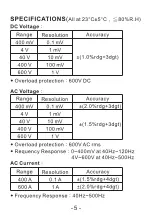 Предварительный просмотр 6 страницы Hoyt 2660CL Instruction Manual