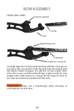 Preview for 14 page of Hoyt RECURVE Owner'S Manual