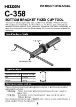 Предварительный просмотр 3 страницы HOZAN C-358 Instruction Manual