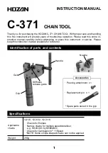 Preview for 9 page of HOZAN C-371 Instruction Manual