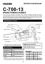 Preview for 5 page of HOZAN C-700-13 Instruction Manual