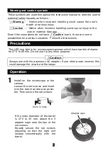 Предварительный просмотр 2 страницы HOZAN L-711 Instruction Manual