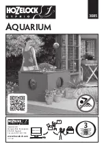 Hozelock Cyprio Aquarium 3085 Manual preview