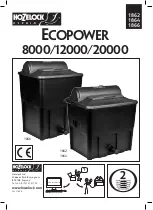 Hozelock Cyprio Ecopower 12000 Manual preview