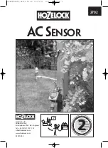 Предварительный просмотр 2 страницы Hozelock AC sensor Installation Manual