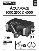 Preview for 1 page of Hozelock Aquaforce 1000 Instruction Manual