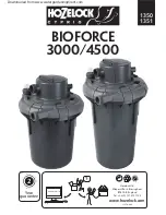 Предварительный просмотр 1 страницы Hozelock Bioforce 3000 Instruction Manual