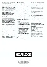 Предварительный просмотр 20 страницы Hozelock Fast Cart 2450 Manual